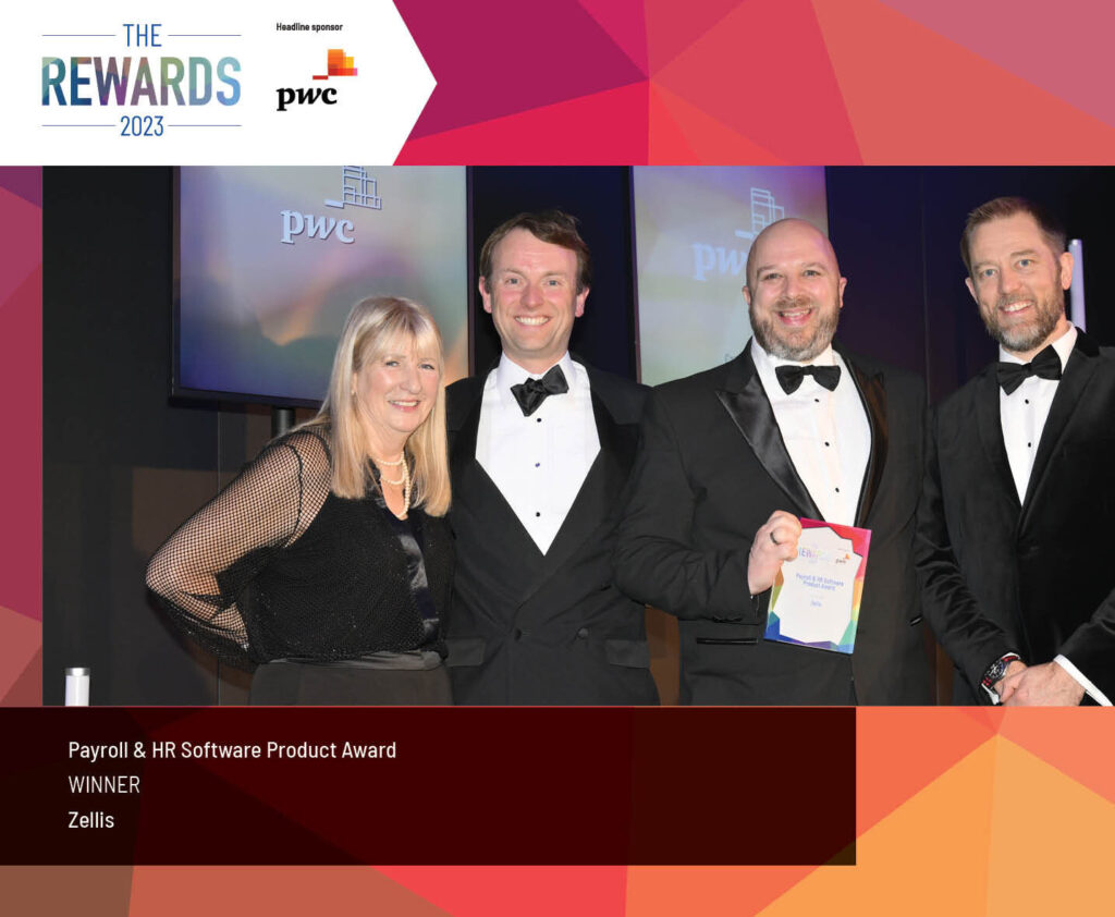 Zellis wins Payroll and HR Software Award, reaping The Rewards of investing in innovation 