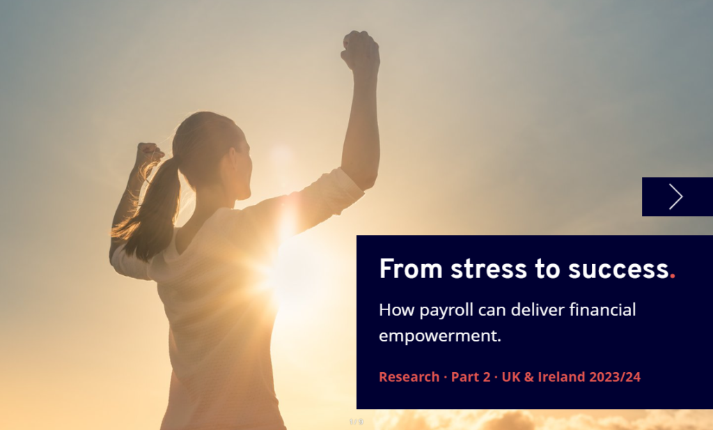 From stress to success: How payroll can deliver financial empowerment.