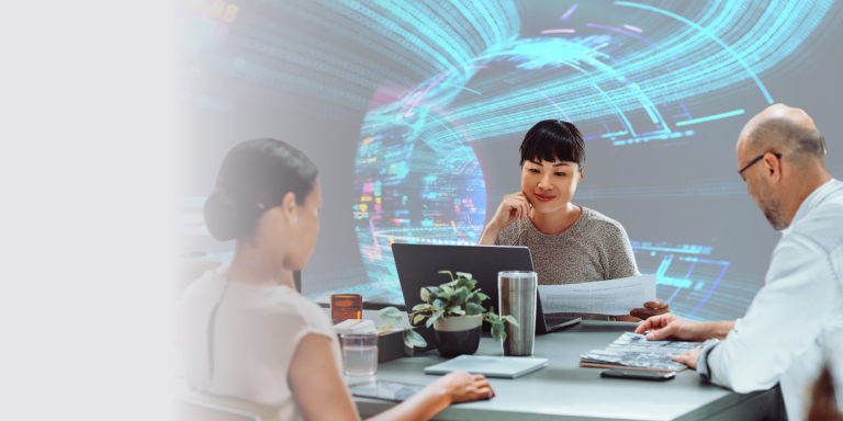 A happy team does tax year end AI HR payroll processing